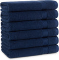 Arkwright Bathroom Hand Towels Set of 6 - Soft 600 GSM Luxury