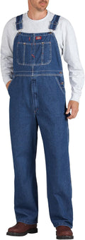 Dickies Men's Bib Overall - Durable, Roomy Workwear Fit