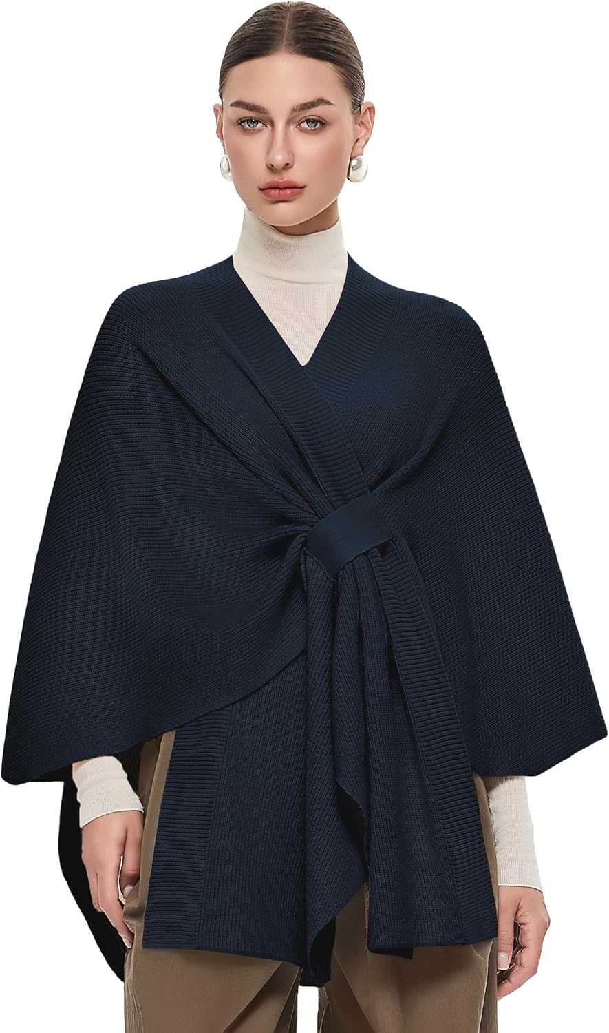 PULI Women's Elegant Shawl Wraps for All Seasons and Occasions