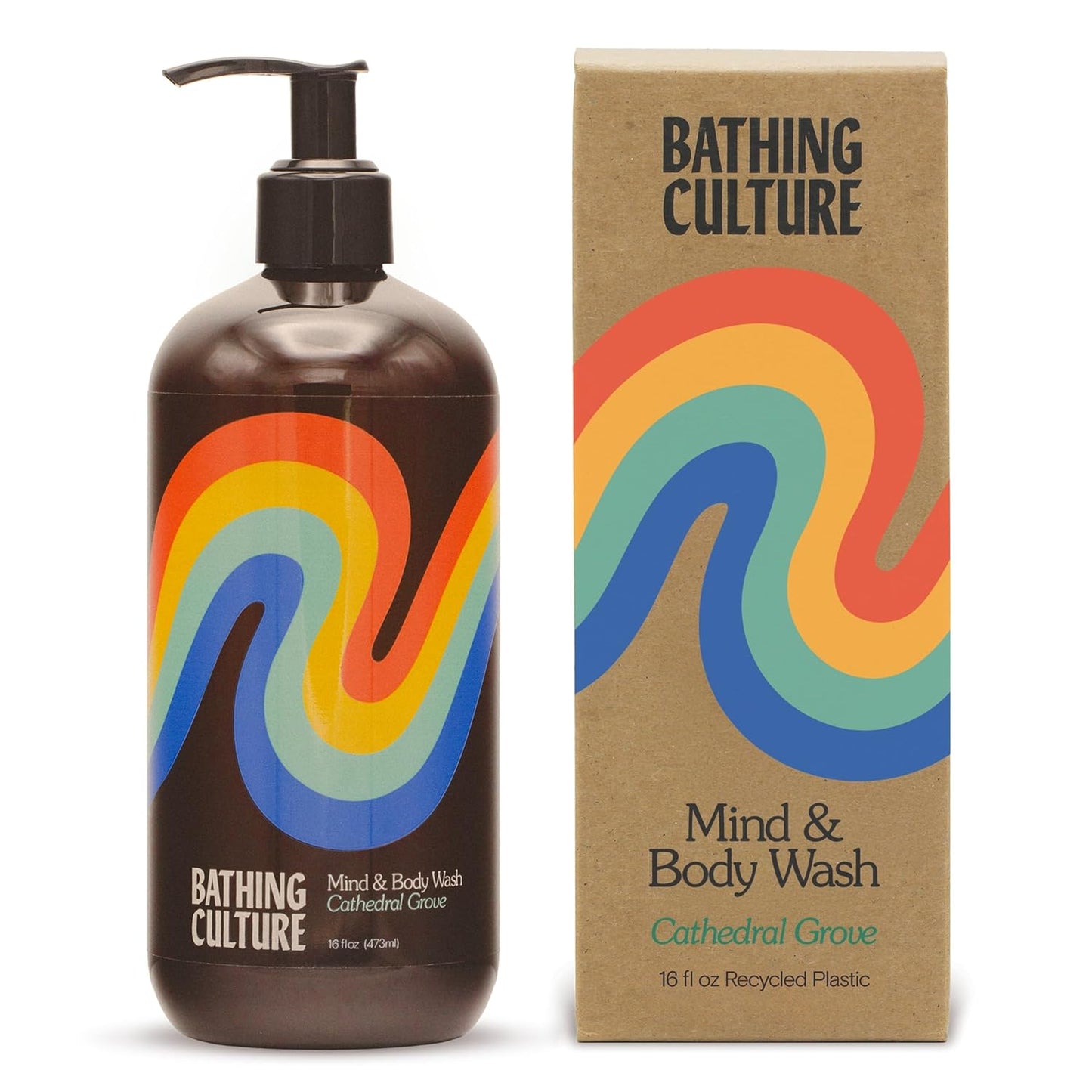 Organic Mind + Body Wash for All Skin Types, Cathedral Grove