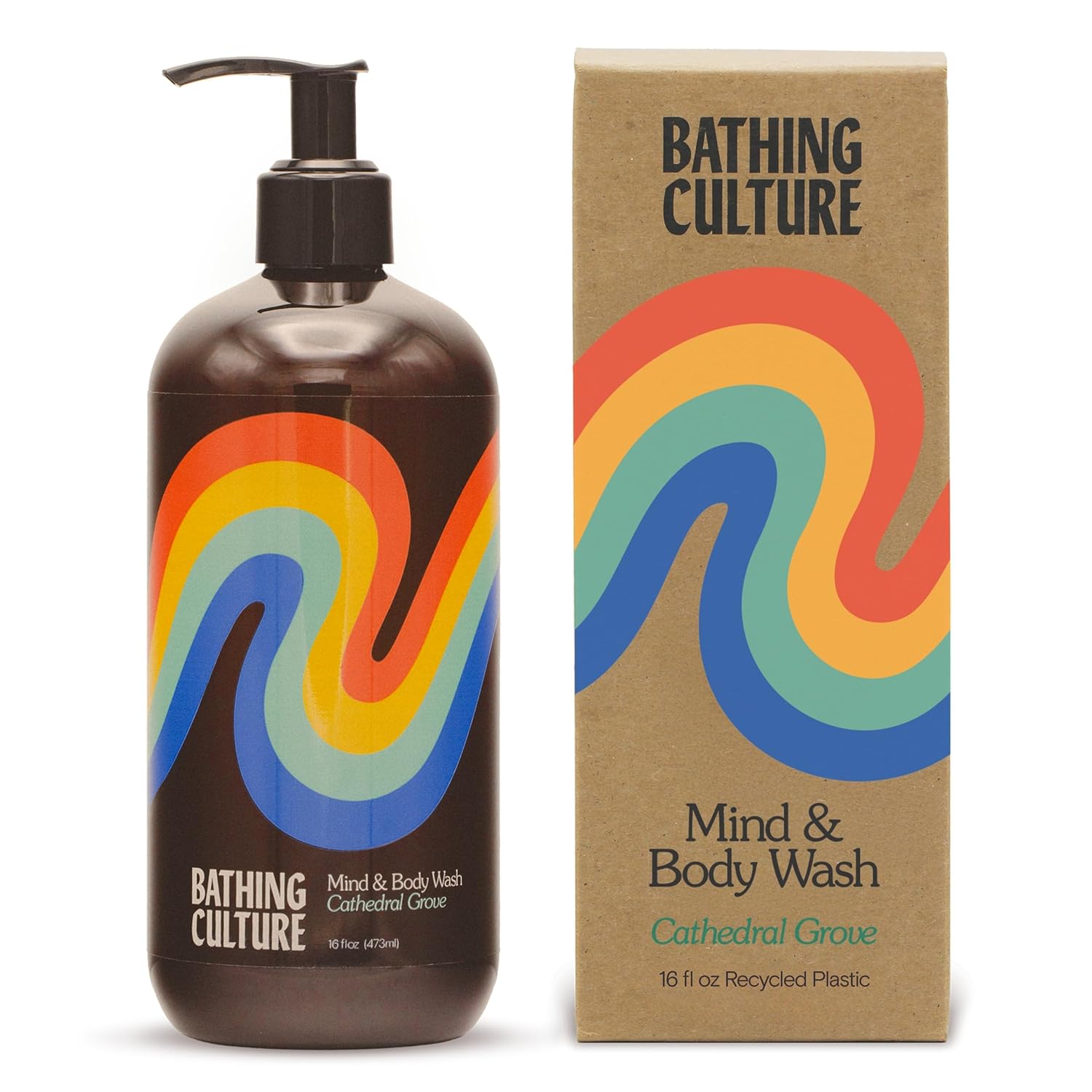 Organic Mind + Body Wash for All Skin Types, Cathedral Grove