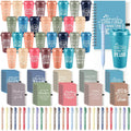 90 Pcs Employee Appreciation Gifts Set - 16 oz Tumblers, Notebooks