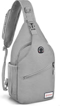 ZOMAKE Sling Bag for Women Men - Compact Water Resistant Daypack
