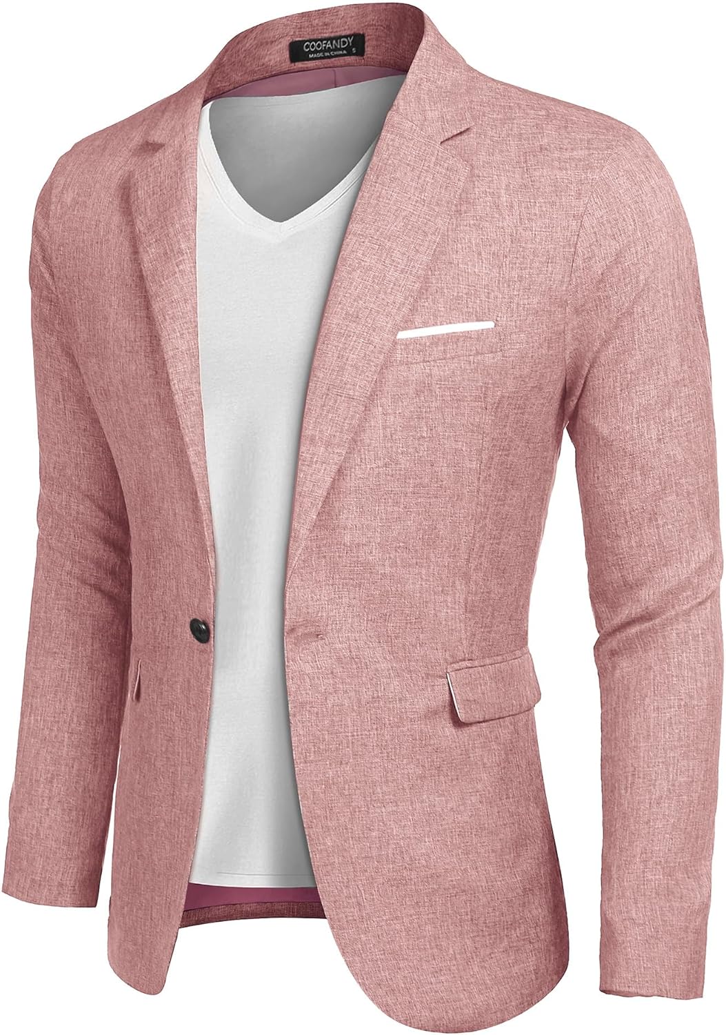 COOFANDY Men's Slim Fit Blazer for Casual and Formal Wear