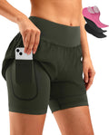 Bikewa Women's Cycling Shorts with 4D Padding for Ultimate Comfort