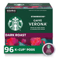 Starbucks K-Cup Coffee Pods Caffe Verona Dark Roast - 96 Pods