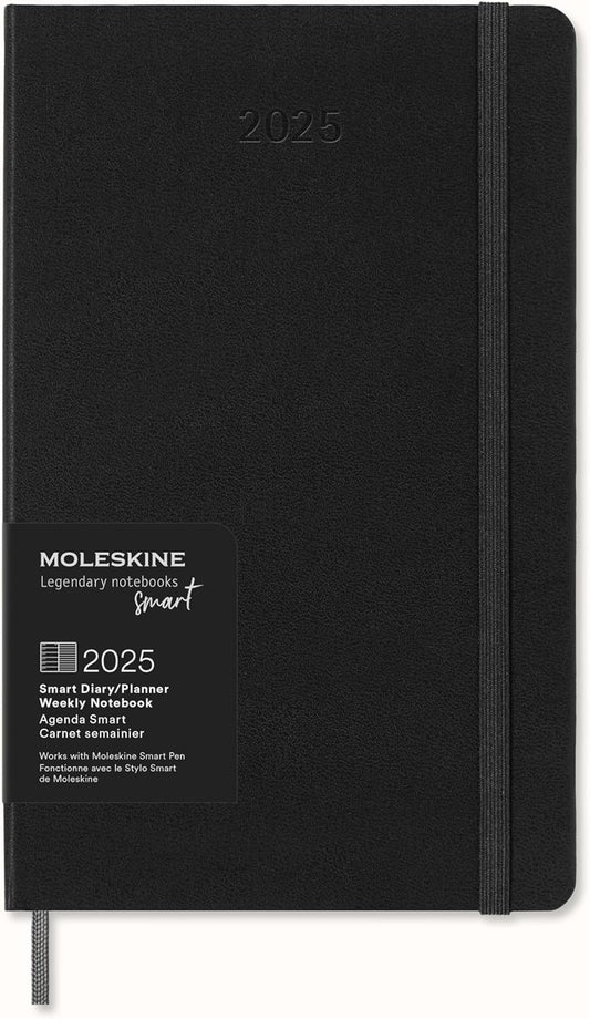 Moleskine 2025 Smart Weekly Planner - Pen+ Compatible
