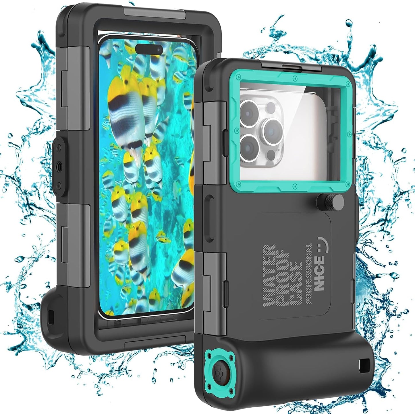 Nisso 2025 Underwater Diving Waterproof Phone Case for iPhone