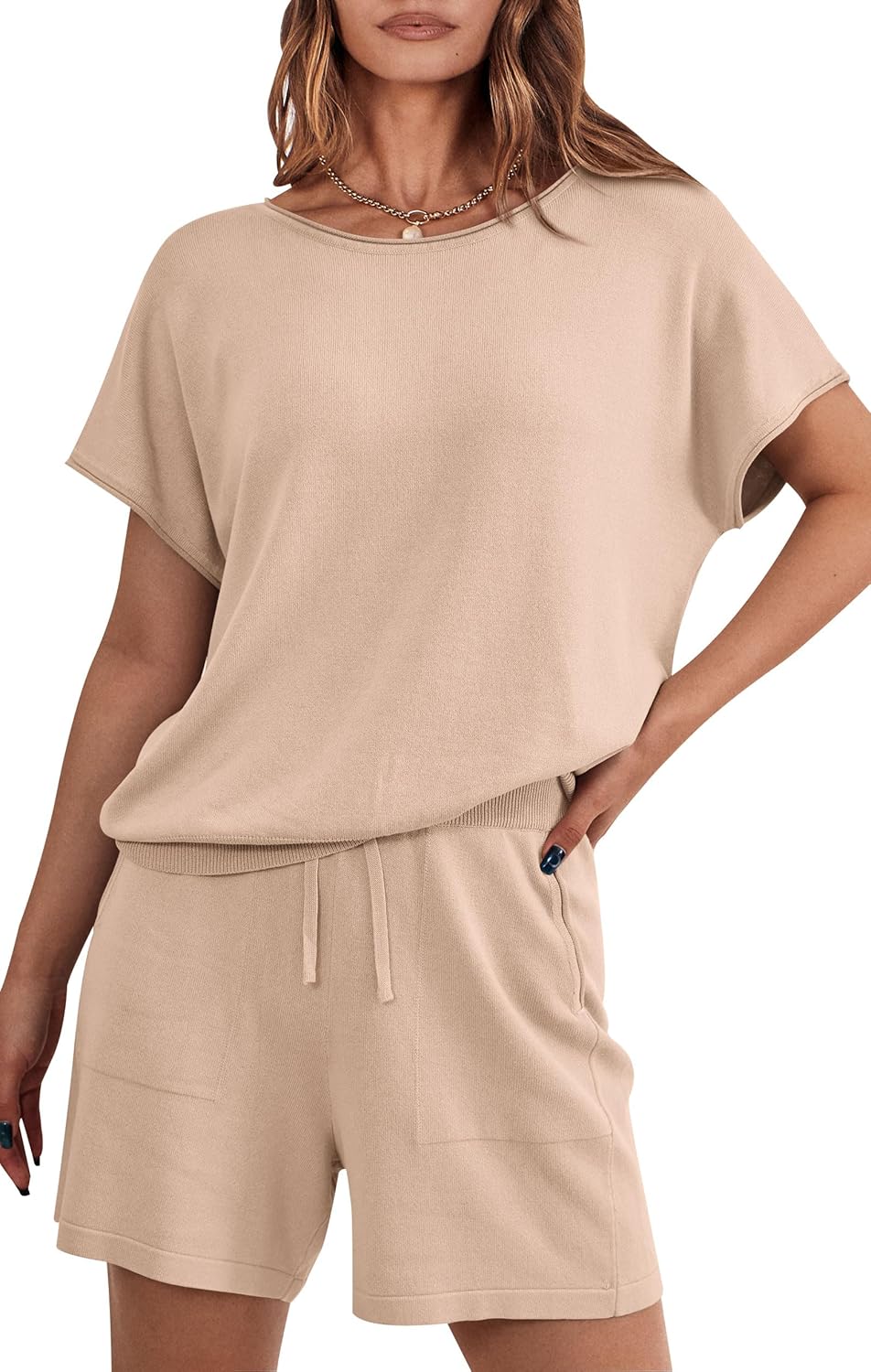 PRETTYGARDEN Two Piece Set for Women Summer Lounge Outfits