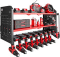 Nacial Power Tool Organizer Wall Mount - Heavy Duty Drill Rack