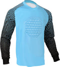 Soccer Goalie Shirt Padded Goalkeeper Jersey - Durable Protection See
