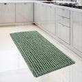 Soft Plush Microfiber Bath Rug 27.5x47in Sage Green - Absorbent