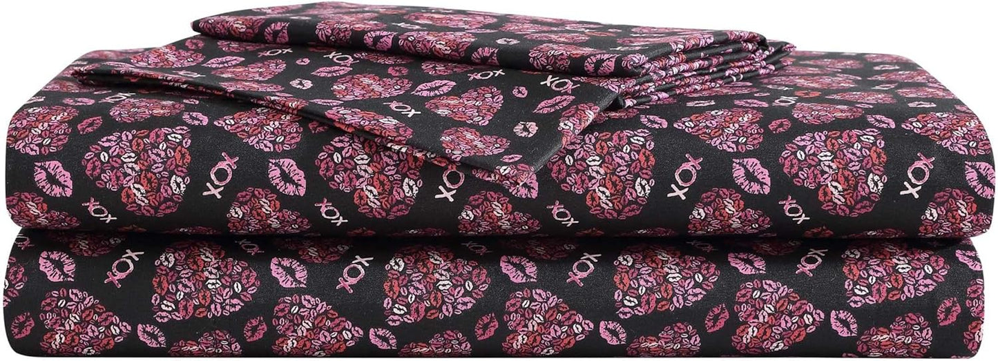 Betsey Johnson Queen Bed Sheets - Super Soft Bedding Set
