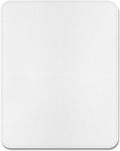 Waterproof Leather Mouse Pad for Office & Gaming, Non-Slip Base, White, 9.8 x 7.9