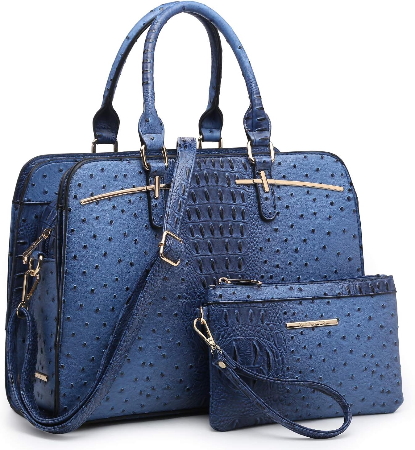 Stylish Women Handbag Wallet Tote Shoulder Hobo Bag Set