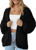 Women's Open Front Cardigan with Pockets - Lightweight, Soft Knit