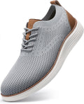 VILOCY Men's Casual Dress Sneakers Oxfords - Comfortable Business Knit
