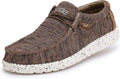 Hey Dude Men's Wally Sox Pine Green Linen - Lightweight Comfort