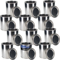 Master Elite 1 Quart Unlined Metal Paint Cans Pack of 12 - Tight Seal