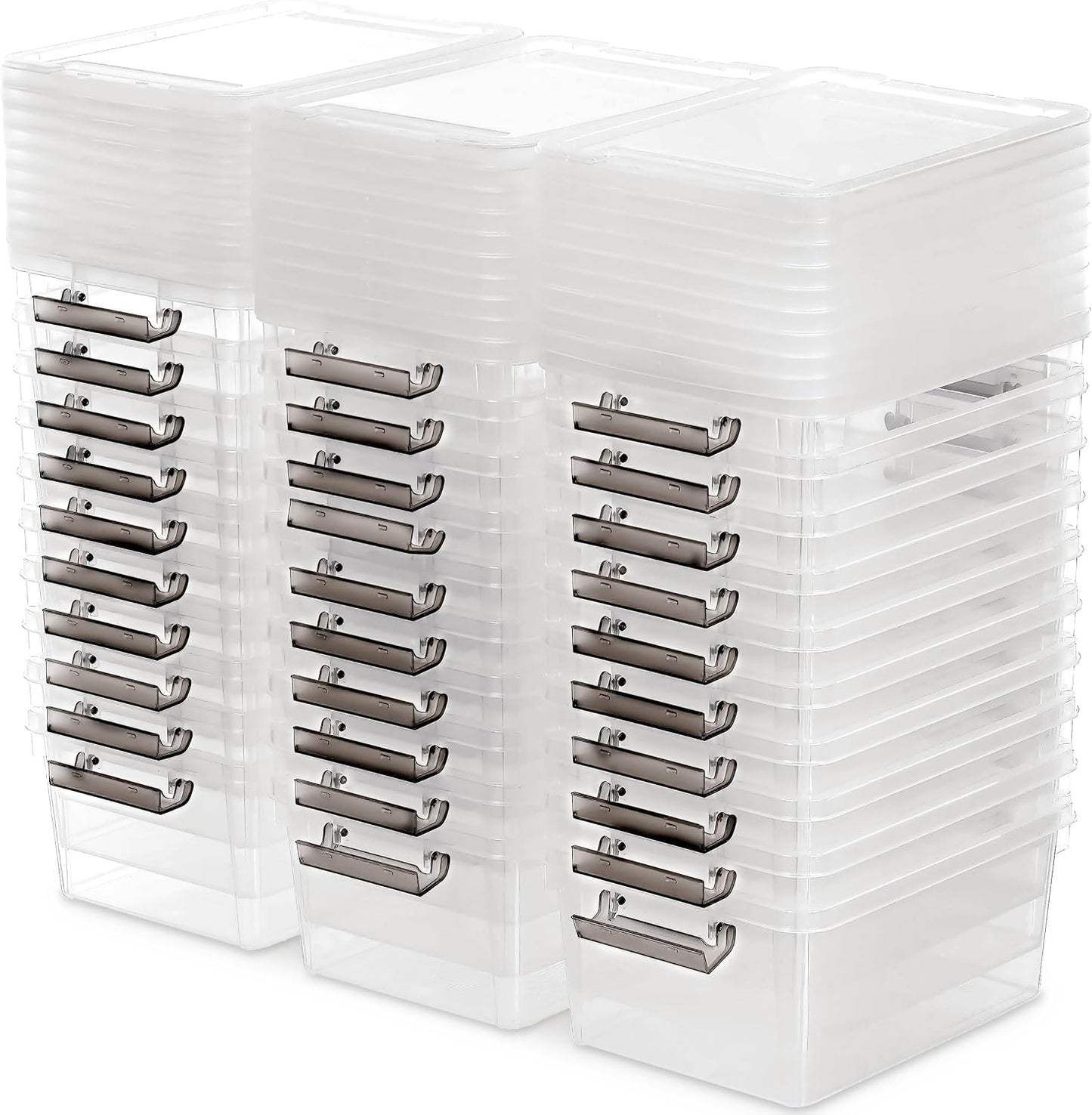 Citylife 1.3 QT Small Storage Bins for Organizing 30 Packs