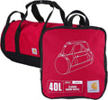 Carhartt Classic Round Duffel with Utility Pouch - Packable Heavy-Duty