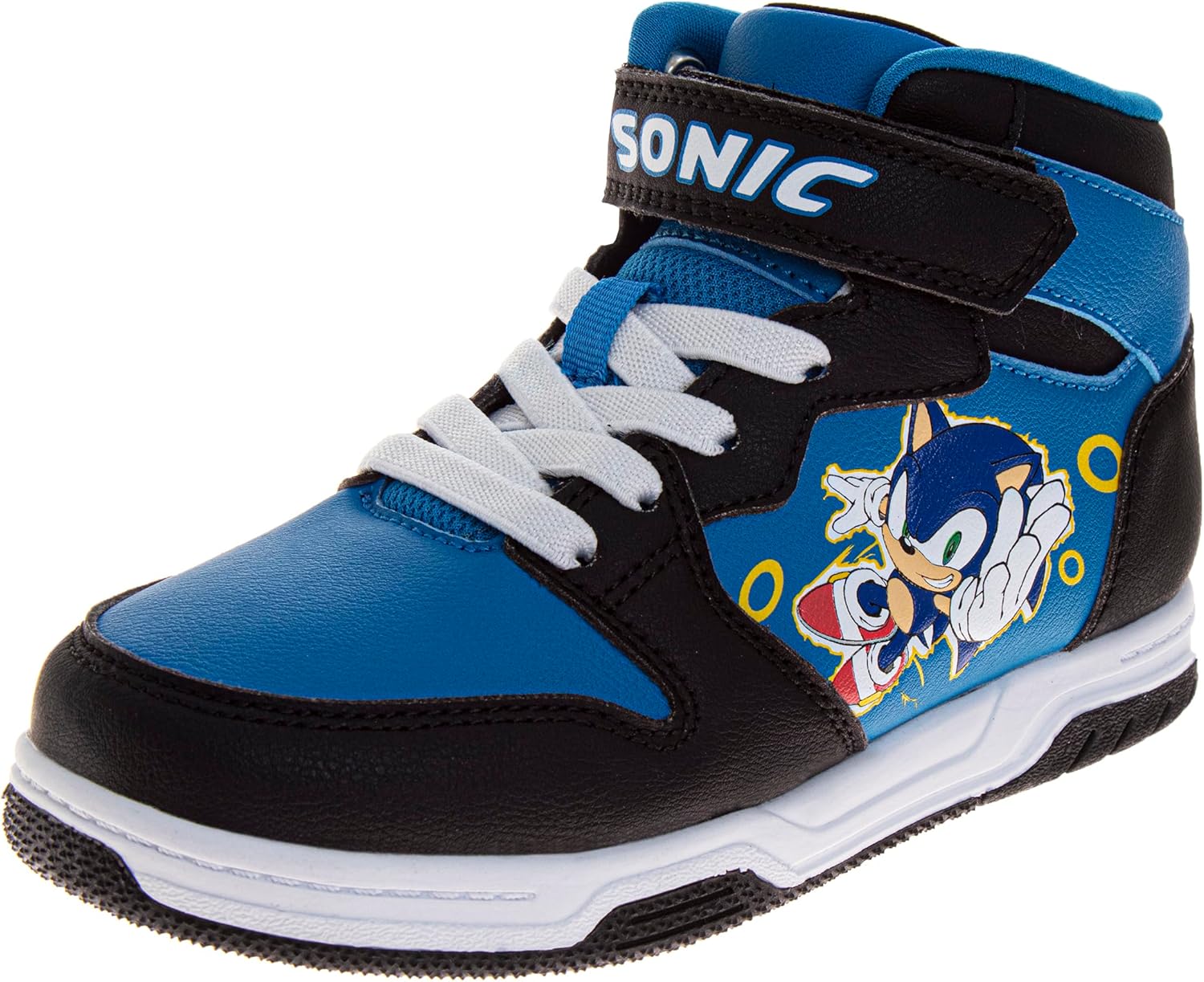 Sonic The Hedgehog High Top Sneakers for Boys - Cute & Fun