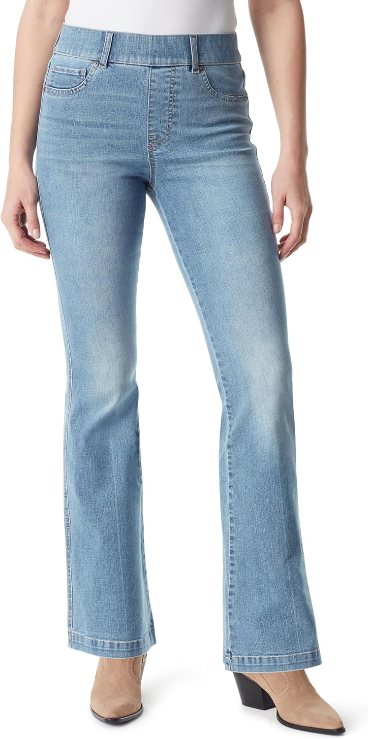 Gloria Vanderbilt Women's Shape Effect High Rise Straight Leg Jeans