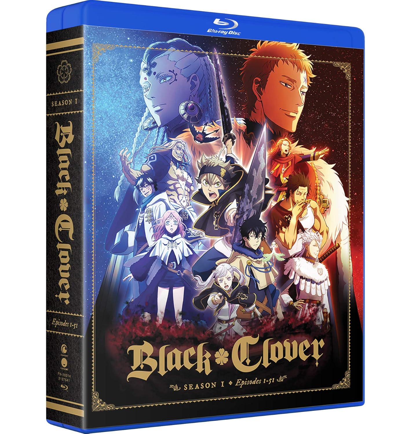 Black Clover: Season 1 Blu-ray - Epic Adventure Awaits Fans