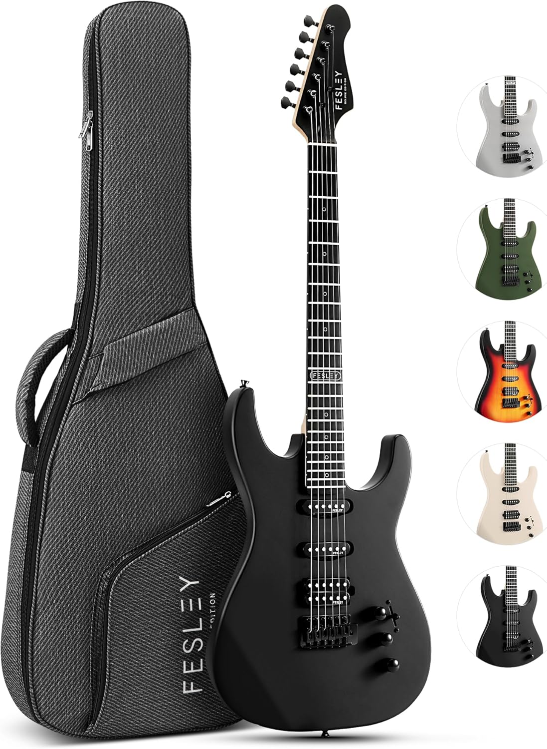 Fesley Electric Guitar Kit - Perfect for Beginners!
