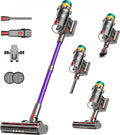 Cordless Vacuum Cleaner 50KPA 600W - Long Runtime, Large Dust Cup