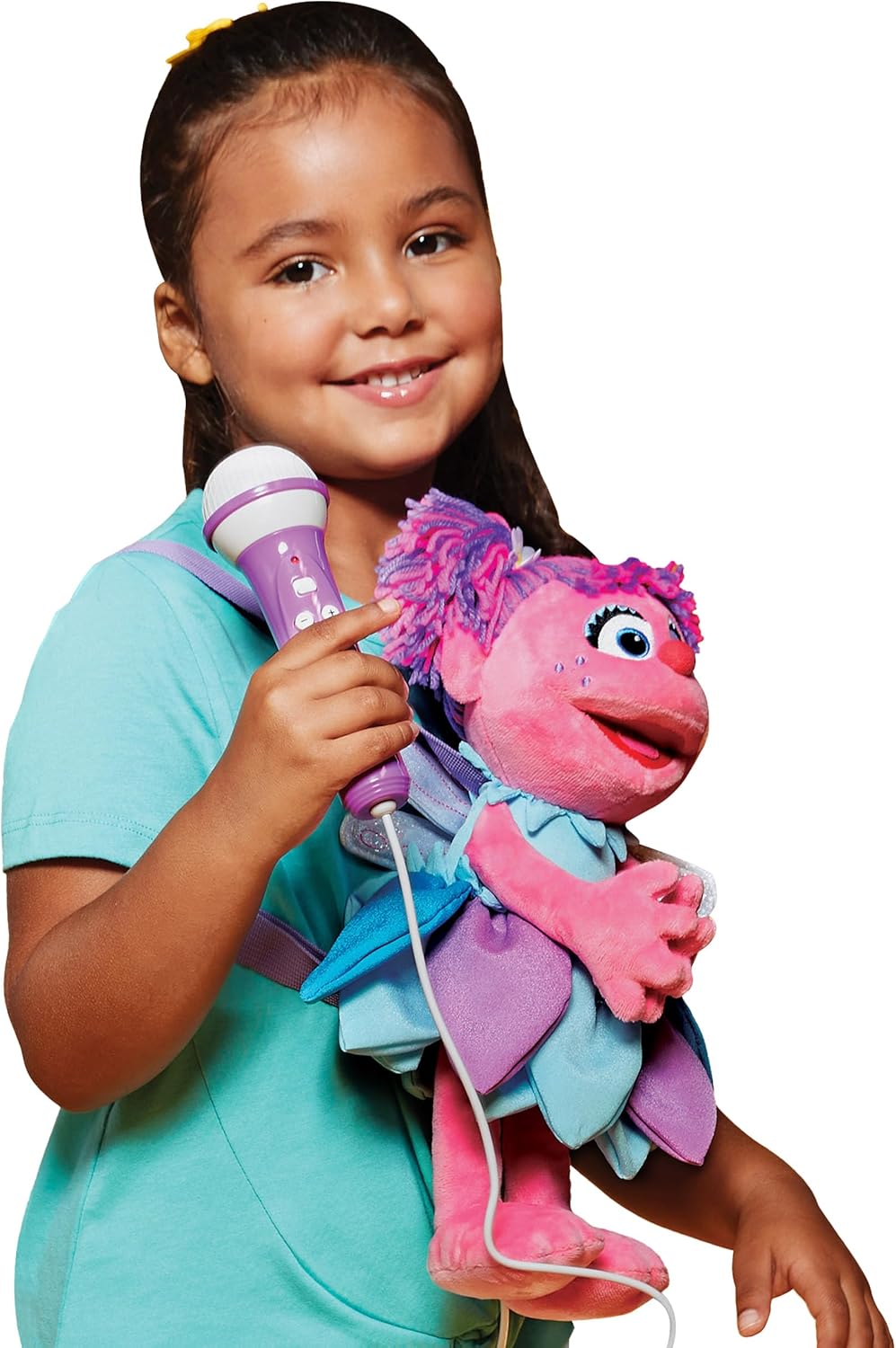 Singing Machine Karaoke Plush Abby Caddaby Toy with Microphone