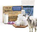 15 LBS Goats Milk Soap Base - Unscented Melt and Pour Kit