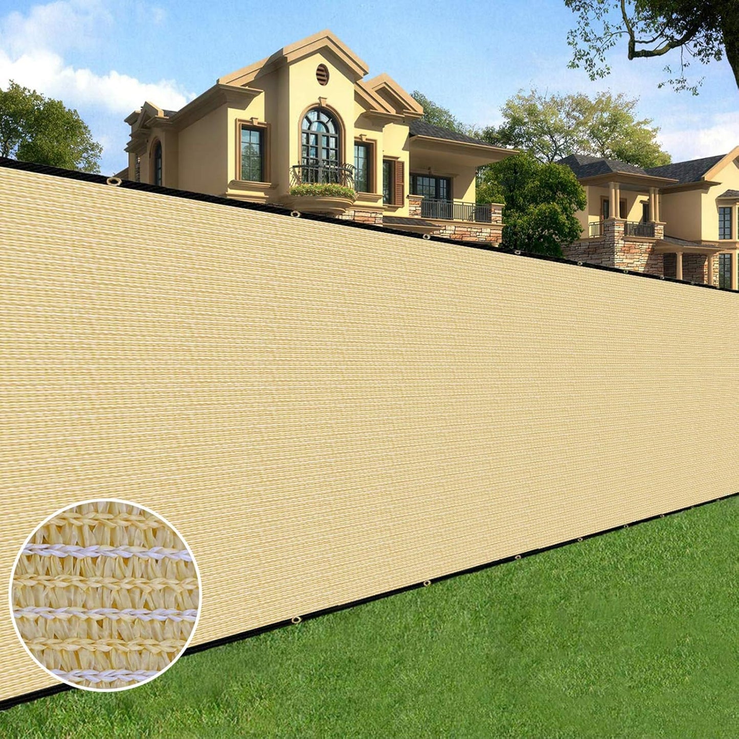 Sunnyglade 5 ft x 100 ft Privacy Screen for Garden and Yard