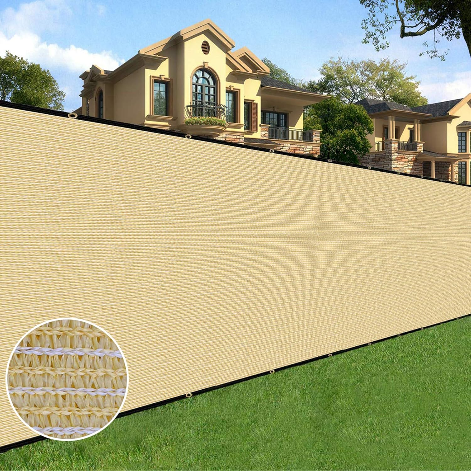 Sunnyglade 5 ft x 100 ft Privacy Screen for Garden and Yard