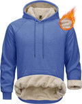 MAGCOMSEN Men's Sherpa Hoodie: Heavyweight Fleece Comfort