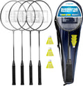 Triumph Sports 4-Player Badminton Set for Outdoor Fun