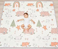Baby Play Mat 71 in x 79 in Foldable Padded Floor Mat - Extra Large