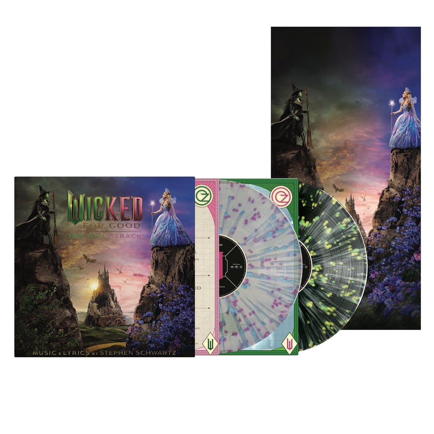 Wicked: For Good - The Soundtrack on Splatter 2 LP Vinyl