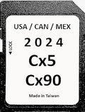 Navigation Update SD Card for Mazda CX5 CX30 CX90 2024/23 - Map Update