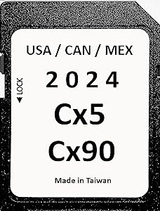 Latest Navigation Update SD Card for Maza Cx5, Cx30, Cx90