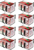 BlissTotes Moving Bags 8-Pack - Heavy Duty 76L Storage Bags