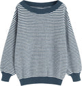 Off Shoulder Knit Sweater for Women - Cozy Long Sleeve Pullover drape