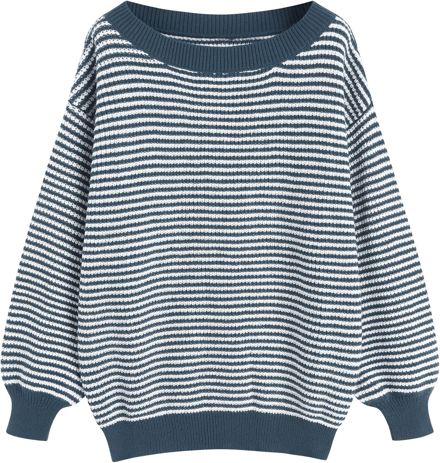 ZAFUL Off Shoulder Knit Sweater for Women - Cozy Pullover Top