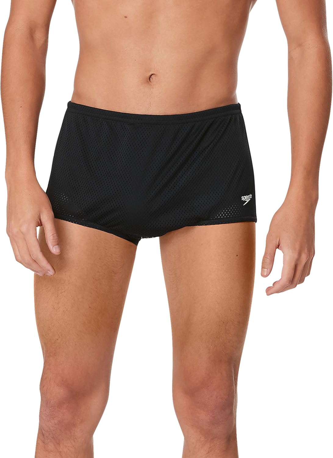 Speedo Men's Swimsuit Square Leg Poly Mesh Training Suit Review