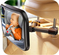 Baby Car Mirror for Baby Hook Clip Design - Stable, Crystal Clear View