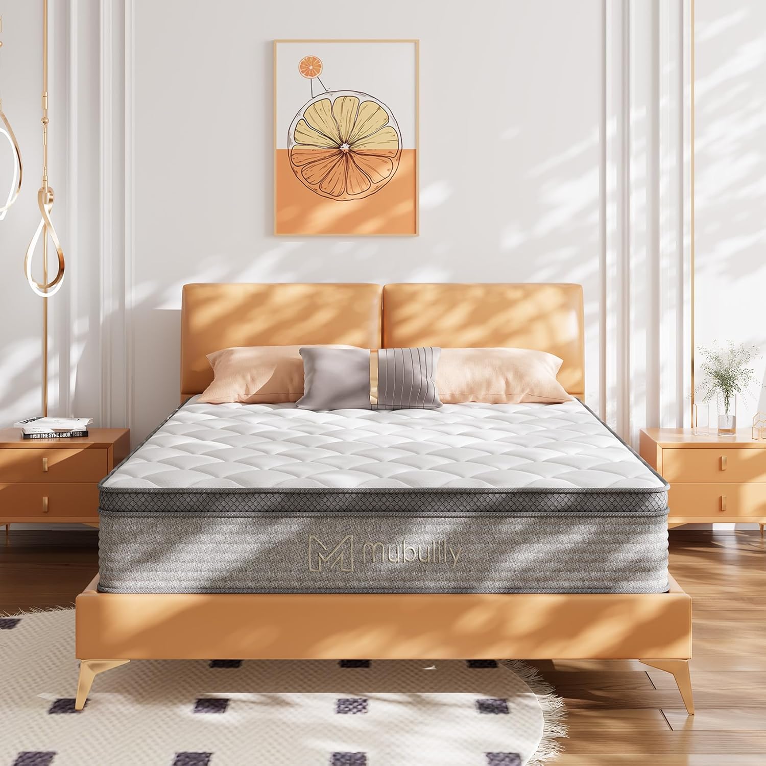 Queen Mattress with Cooling-Gel Memory Foam for Ultimate Comfort