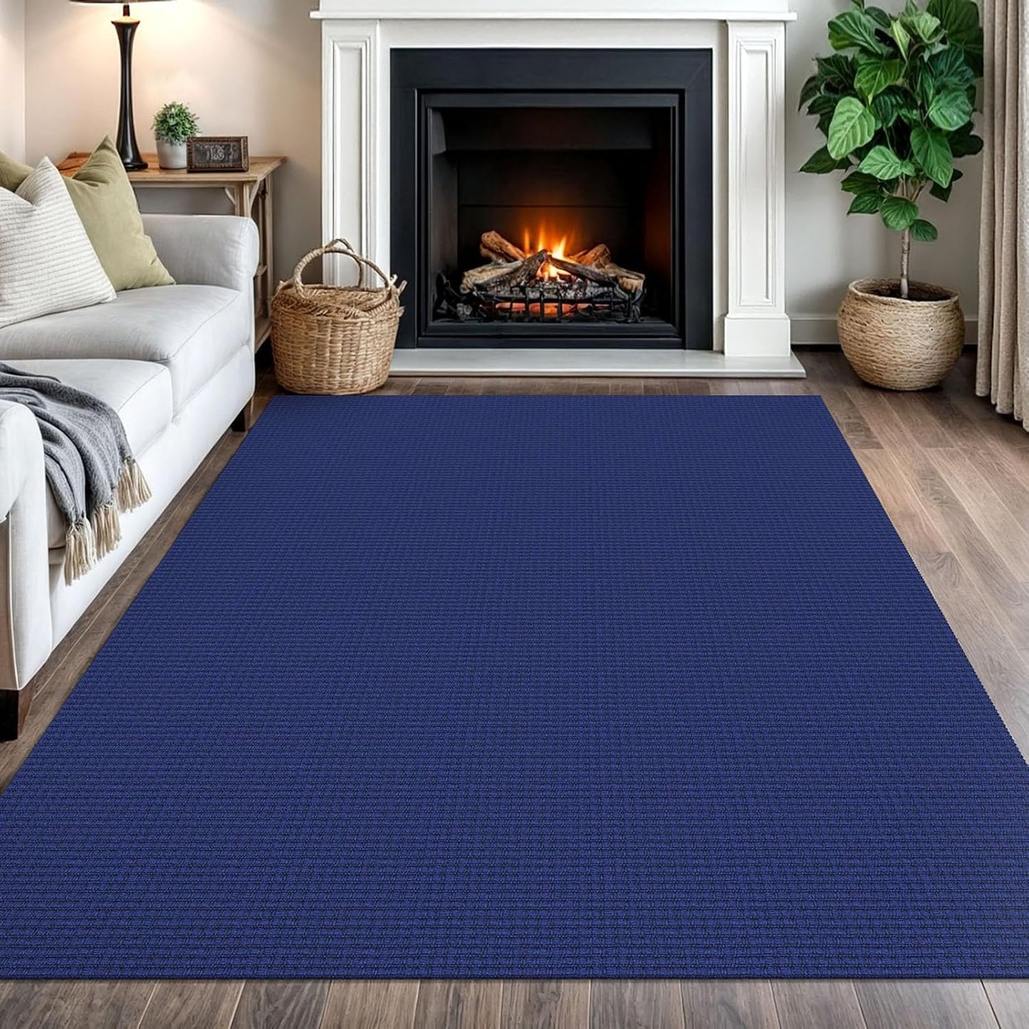 IOHOUZE Washable Area Rug 5x7 Non Slip for Living Room