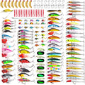 Fishing Artificial Lures Kit Mixed for Freshwater and Saltwater Use