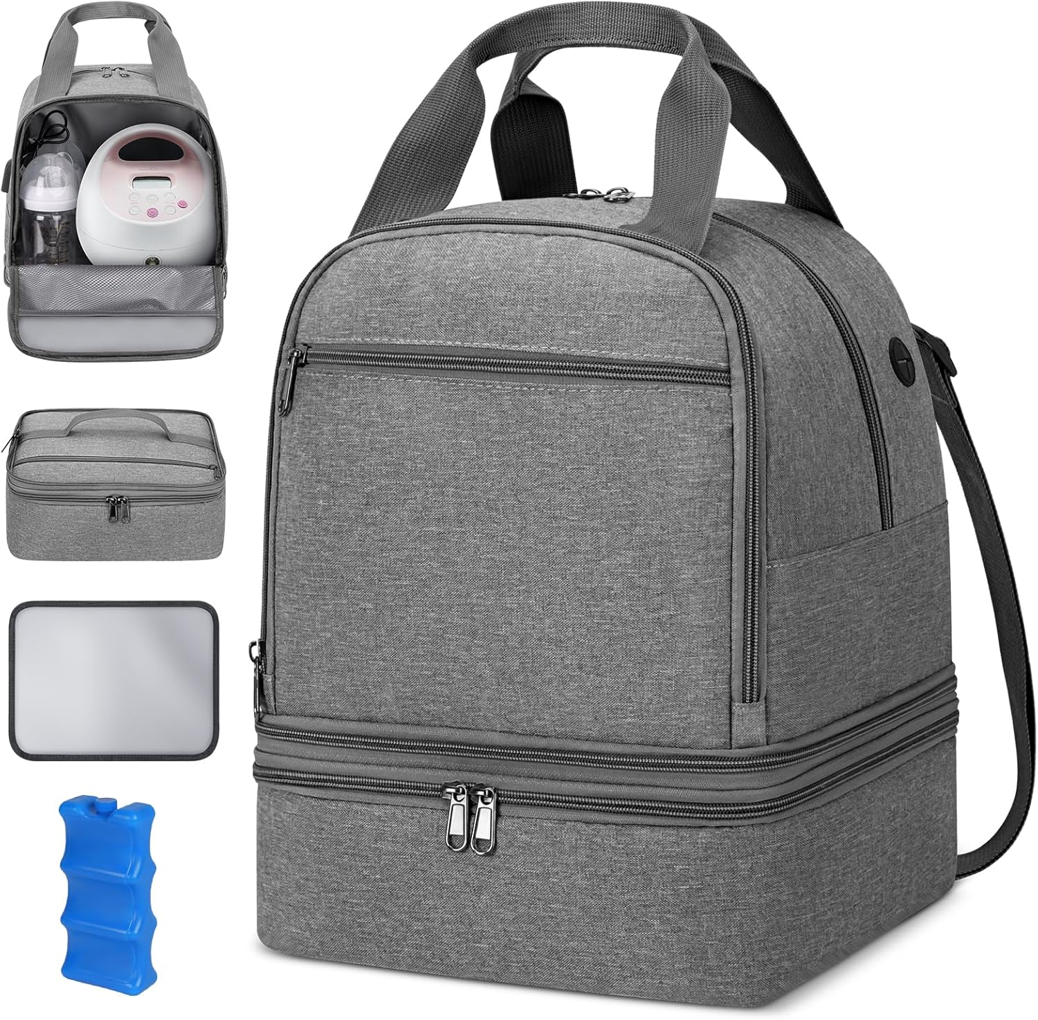 Pump Bag for Spectra S1 S2 with Ice Pack and Waterproof Mat