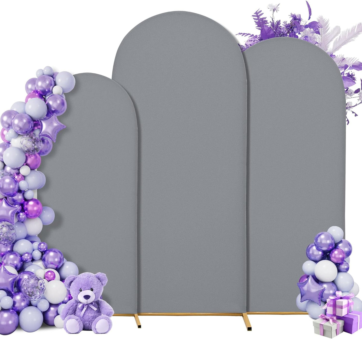 SUKAIKEQA Wedding Arch Cover for Stunning Event Backdrops